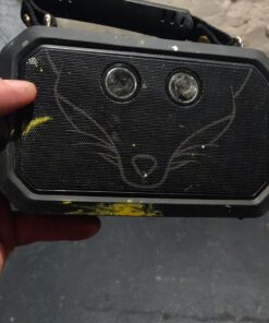 DOSS Bluetooth Speaker, Traveler Wireless Bluetooth Speaker with 20W Stereo Sound and Bold Bass, IPX6 Waterproof, Wireless Pairing, 12H Playtime, 5 Light Modes, Portable Speaker for Outdoor-Black Black 46 71yJbBj8H1L