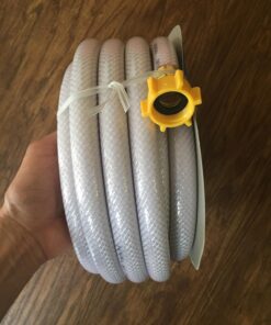 Camco TastePURE Drinking Water Hose for RV, 25 Feet, White (22783) 25' 29 71yJbnWoAkL