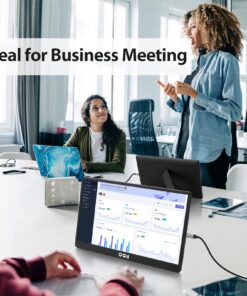 Portable Travel Monitor for Laptop QQH 15.6" 1080P FHD IPS Second Screen, USB C HDMI External Gaming Monitor Display for Computer Phone PC MAC PS4 Switch, Foldable Kickstand Z1-9 Black 26 71yJvqltXlL