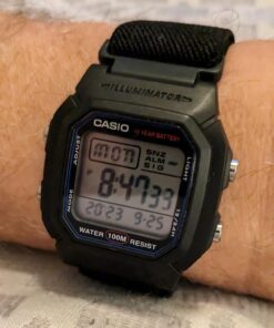 Casio Men's W800H-1AV Classic Sport Watch with Black Band 27 71yJyyKpGuL