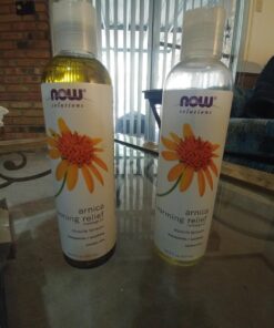 NOW Solutions, Arnica Relief Massage Oil, Therapeutic and Soothing on Sore, Achy Muscles, 8-Ounce Unscented 8 Fl Oz (Pack of 1) 29 71yKJL6CnAL