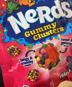 Nerds Gummy Clusters Candy, Rainbow, Resealable 8 Ounce Bag. 36 71yKRmjtx1L