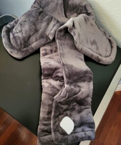 Snailax Heating Pad for Back Pain Relief, Electric Large Heating Pad for Neck and Shoulders,Cramps, Neck Warmer Weighted Wearable Back Heated Wrap, 6 Heat Settings & Auto Shut Off, Washable,Gifts 24" x 33"Gray 91 71yL6ignqoL