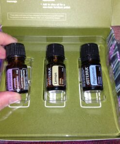 doTERRA Introductory Kit, 0.17 Fl Oz, Each Count of Lemon, Peppermint & Lavender Lemon Peppermint Lavender 0.17 Fl Oz (Pack of 3) 33 71yLLrJDTfL