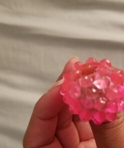 Fun Central 24 Pack - LED Light Up Jelly Rings | in Bulk | Assorted Colors | Flashing Rings Party, Easter Egg Hunts Raves EDM Concerts Sensory Toys for Kids 31 71yLw1pohL