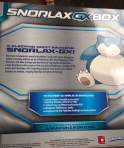 Pokemon TCG: Snorlax GX Box Card Game 42 71yM25kJ cL