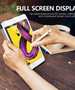 MoKo Case Fit New iPad Mini 5 2019/Mini 4 2015 (5th/4th Generation 7.9 inch), Slim Lightweight Smart Shell Stand Cover with Translucent Frosted Back Protector, with Auto Wake/Sleep,Space Gray Space Gray 31 71yMb5nd7ML