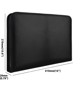 Legal Size Expanding File Folder Important Document Organizer Fireproof Document Bag with 13 Pockets,Color Labels,Non-Itchy Silicone Coated Portable File Wallet Large Capacity(16" x 10.6") 13 71yMfSUMtbL