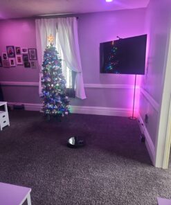 Perlegear Corner TV Wall Mount for Most 26-60 inch TVs up to 99 lbs, Full Motion Corner TV Mount with Dual Articulating Arms, Corner TV Bracket with Swivel Tilt Extension, Max VESA 400x400mm, PGCMF4 40 71yMto2aUUL