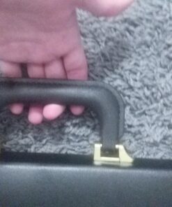 UNITED CUTLERY Large Pocket Knife Storage Case – Faux Leather Exterior, Felt-Lined Interior, Elastic Straps for Knives, Zipper Closure, Holds 40 Knives, For Protecting and Storing Knife Collection 32 71yNOS Ik2L