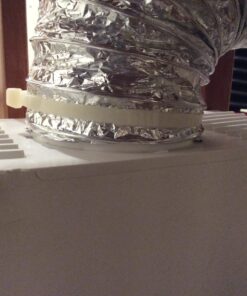 Deflecto Dryer Lint Trap Kit, Indoor Venting with Supurr-Flex Flexible Metallic Duct, Includes Clamps (LTF) 33 71yNQEm8tIL