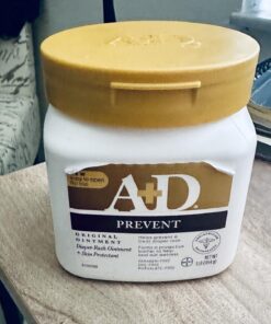 A+D Original Diaper Rash Ointment, Prevents & Protects Diaper Rash, Moisturizes & Heals Dry Skin With Vitamins A&D, 16oz Jar Pack of 1 36 71yNSVgBYQL 5