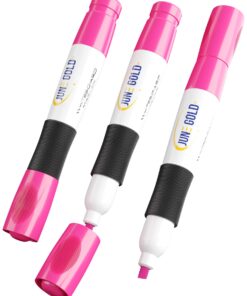 June Gold 39 Assorted Colored Dry Erase Whiteboard Markers, 13 Unique Colors, Chisel Tip, Low Odor, Comfortable Grip & Vivid Lines 39 Colored Chisel Tip Markers 17 71yNbI3fDDL