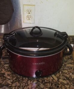 Crock-Pot 6-Quart Cook & Carry Oval Manual Portable Slow Cooker, Red - SCCPVL600-R 37 71yNlosxndL