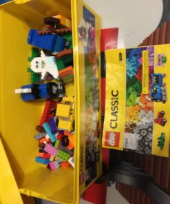 LEGO Classic Medium Creative Brick Box 10696 Building Toy Set - Featuring Storage, Includes Train, Car, and a Tiger Figure, and Playset for Kids, Boys, and Girls Ages 4-99 68 71yO9qLsXRL