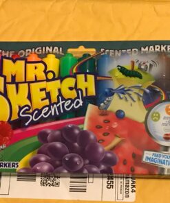Mr. Sketch 1905069 Scented Watercolor Marker Chisel Tip 12 Colors 12/Set 38 71yP5dyIiL