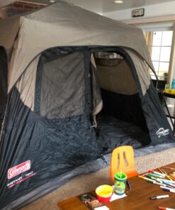 Coleman Rainfly Accessory for Instant Camping Tent, 4/6/8 Person Tent, Rainfly Accessory Only (Tent Sold Separately - Sets Up in 60 Seconds) 6-person 43 71yPsxWnloL