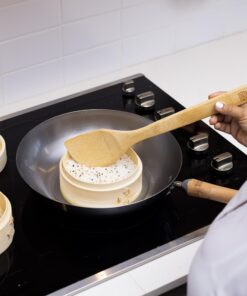 Joyce Chen Burnished Bamboo Wok Utensils, 3-Piece Stir Fry Set 3 inch 3 piece 12 71yQJ8iwDML