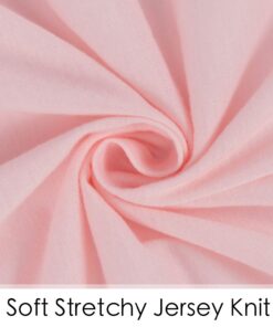 TILLYOU Changing Pad Cover Set in Soft Jersey Material - Fits 32"/34''x16" Contoured Pad for Babies,Peachy Pink & Lt Gray 2 Piece Assortment 2-pack Peachy Pink & Lt Gray 26 71yQexPyVoL