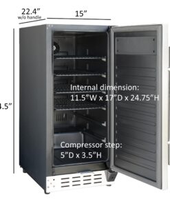 SPT BF-314U Stainless Steel Under-Counter Beer Froster 17 71yQpP8Jy L