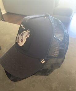 Goorin Bros. Trucker Hat Men - Mesh Baseball SnapBack Cap - The Farm One Size Navy (Wolf) 26 71yRMoDab5L
