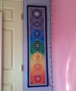 Mandala Connections 12" X 48" Large Chakra Banner, by Bryon Allen 27 71yROMeBh8L