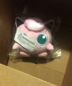 Sanei Pokemon All Star Series Jigglypuff Stuffed Plush, 5", Pink (PP02) 40 71ySgOhciL 1
