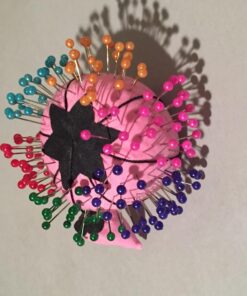 SINGER 07050 Pearlized Head Straight Pins, Size 20, 150-Count, Multicolor Size 20 150/Pkg 15 71yT4tbkFpL