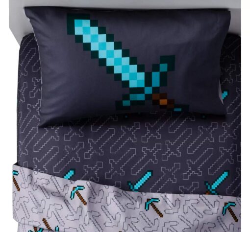 Minecraft Games Twin Sheet Set