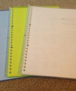 Kokuyo Campus Smart Ring Binder, Up to 25 Sheets, B5, 26 Holes, Japan Import, Transparent (RU-SP700T) 1pack 32 71yUA3rfH4L