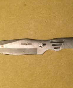 BladesUSA Perfect Point Throwing Knives – Set of 3 – Satin Finish Stainless Steel Blades and Handles w/ Spider Design, Nylon Sheath, Full Tang Construction, Well Balanced, Throwing Sport Knives – RC-179-3 10 71yUO1GbwCL