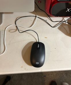 SGIN Computer Mouse, Wired Mouse, Laptop Mouse, Comfortable Click for Office and Home, USB Mouse for Laptop or Office Desktop, MacBook, Chromebook(Black) 14 71yUP75jh3L