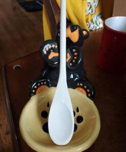 Demdaco Big Sky Carvers Bear Spoon Holder, Multicolored 15 71yUXso2FwL