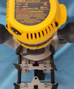 BOSCH RA1054 Deluxe Router Edge Guide with Dust Extraction Hood & Vacuum Hose Adapter 42 71yUrqrvFCL 2
