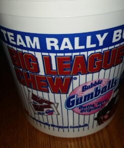 Big League Chew - Original Bubble Gum Flavor + 80pcs Individually Wrapped Gumballs + For Games, Concessions, Picnics & Parties 80 Count (Pack of 1) 19 71yV0X4qDAL 4