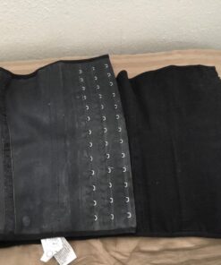 Ann Chery 2021 Corset Waist Trainer for Women - Colombian Waist Cincher - 3 Hook Latex Body Shaper Medium Black 37 71yV4uNst5L