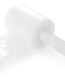 Sam Wrap (R) Stretch Wrap 5" x 1000' Roll with Handle, 80 Gauge Extra Thick Durable Self-Adhering Plastic Wrap for Moving, Packing Wrap Industrial Strength, Clear Plastic Pallet Shrink (2 Pack) 2 Pack 24 71yVAbaQVL