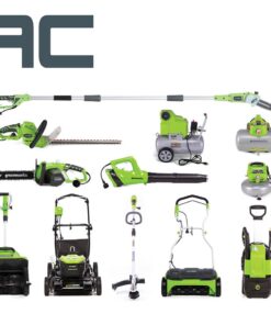 Greenworks 7 Amp 160 MPH/150 CFM Single Speed Electric Blower, 24012 29 71yVXeLMu S