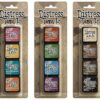 Ranger Tim Holtz Distress Mini Ink Pad Kits #1, #2 and #3 Bundle