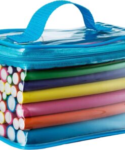 Tifara Beauty Salon Heatless Flexible Hair Rollers Curlers 42-pack 7" Soft Foam Flexi Twist Curling Rods for Short Long Hair 43 71yWTTeBf9L