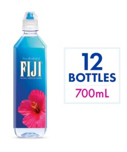 FIJI Natural Artesian Bottled Water 700 mL / 23.7 Fl Ounce (Pack of 12) - Sports Cap 23 71yWvTpgacL