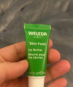 Weleda Skin Food Lip Butter, 0.27 Ounce, Plant Rich Moisturizing Lip Care with Sunflower Seed Oil, Chamomile and Calendula 0.27 Fl Oz (Pack of 1) 20 71yX6bL5VL