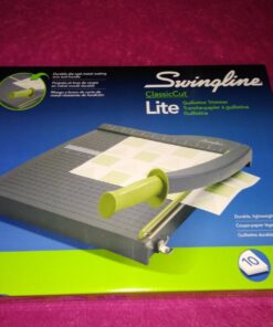 Swingline Paper Cutter, Guillotine Trimmer, 12" Cut Length, 10 Sheet Capacity, ClassicCut Lite (9312) 47 71yXCjkjXIL