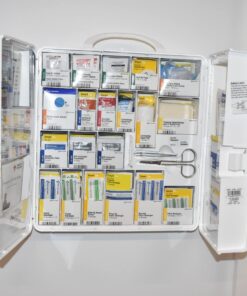 First Aid Only 1000-FAE-0103 50-Person SmartCompliance OSHA First Aid Kit for Businesses, Large Plastic First Aid Cabinet with Medications, 245 Pieces 29 71yXnIBMvoL
