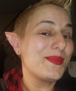 Secaden Cosplay Fairy Pixie Elf Ears Soft Pointed Ears Tips Anime Party Dress Up Costume Accessories (Short Style) Short Style 23 71yXs5cm1L