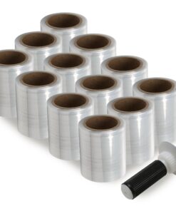 5" x 1000' (12) ROLLS HAND STRETCH SHRINK WRAP 12 Rolls/cs by The Boxery 7 71yYOQuU3L