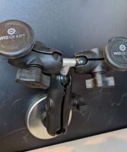 RAM Mounts RAP-B-201U-A Composite Double Socket Arm - Short Arm Compatible with B Size 1" Ball Components 40 71yZI0r6EL