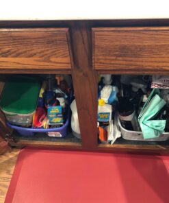 Under The Sink Mat,Kitchen Tray Drip,Cabinet Liner,Fabric Layer,Waterproof Layer,Reusable,Washable (36inches x 24inches) 36in x 24in 26 71yZLrqySAL