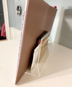 Norpro Acrylic CookBook / IPad / Tablet Holder, 9"D x 12.5"W x 3.25"H 36 71yZiqwMQLL