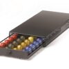 Nifty Small Nespresso Original Line Capsule Drawer – Black, 40 Capsule Pod Pack Holder, Non-Rolling Sliding Drawer, Under Coffee Pot Storage, Home Kitchen Counter Organizer Black Non-Rolling Sliding Drawer 40 Count (Pack of 1) 48 71yZwKkJR7L